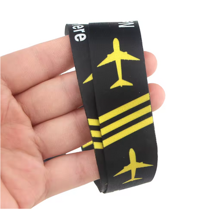 ✈️ Leichtes Aviation Lanyard mit Kartenhalter – Praktisch, Sicher & Professionell